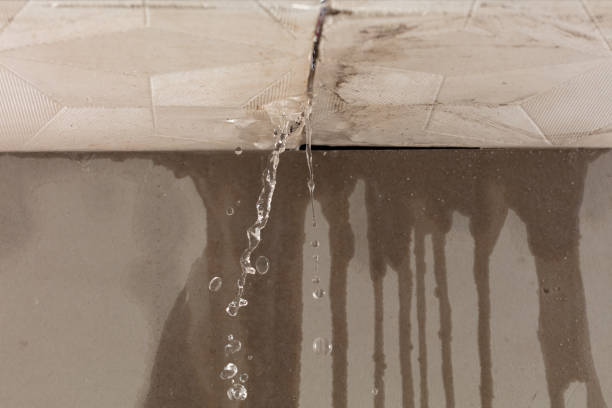 Professional Burst Pipe Cleanup technician working in North Waterboro, ME